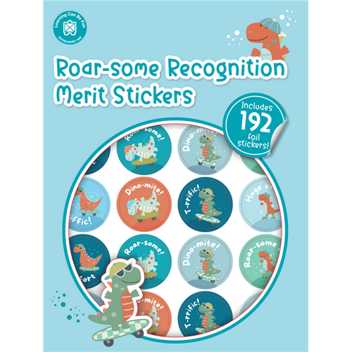 Roar-some Recognition Merit Sticker Book